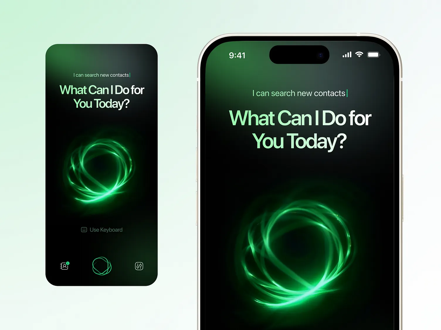 Mobile App Landing